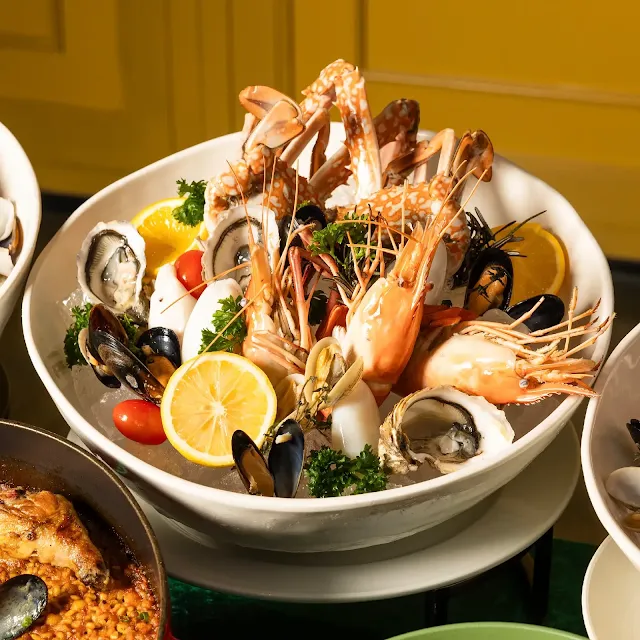 Seafood and lemon