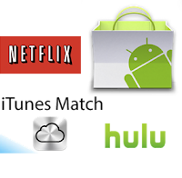 Google Play,Netflix, Hulu, iTunes Match a través de uma VPN