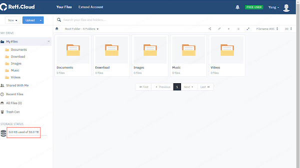Free 10 TB cloud storage | reff.cloud