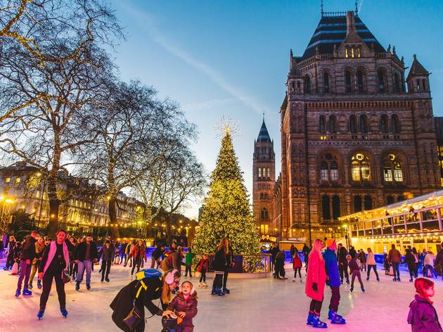 10 Christmas places in London