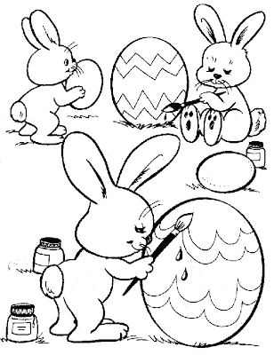 Easter Coloring Pages,Easter 