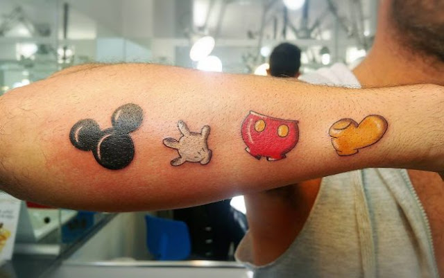 Tatuagens clássicas do Mickey Mouse