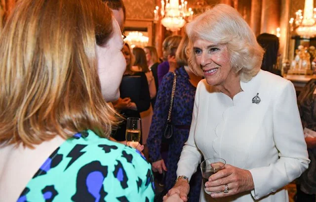 King Charles and Queen Camilla hosted a reception at Buckingham Palace