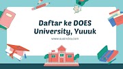 Daftar ke DOES University, Yuuuk