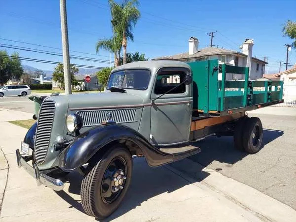 1937 Ford 1 1/2 Ton With Dump