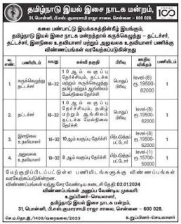 iyal-isai-nadaga-mandram-recruitment-notification