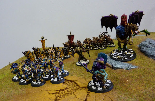 Age of Sigmar Battle Report: "Take And Hold" - Disciples of Tzeentch vs Nurgle Rotbringers.