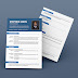 Multipage Resume in blue color