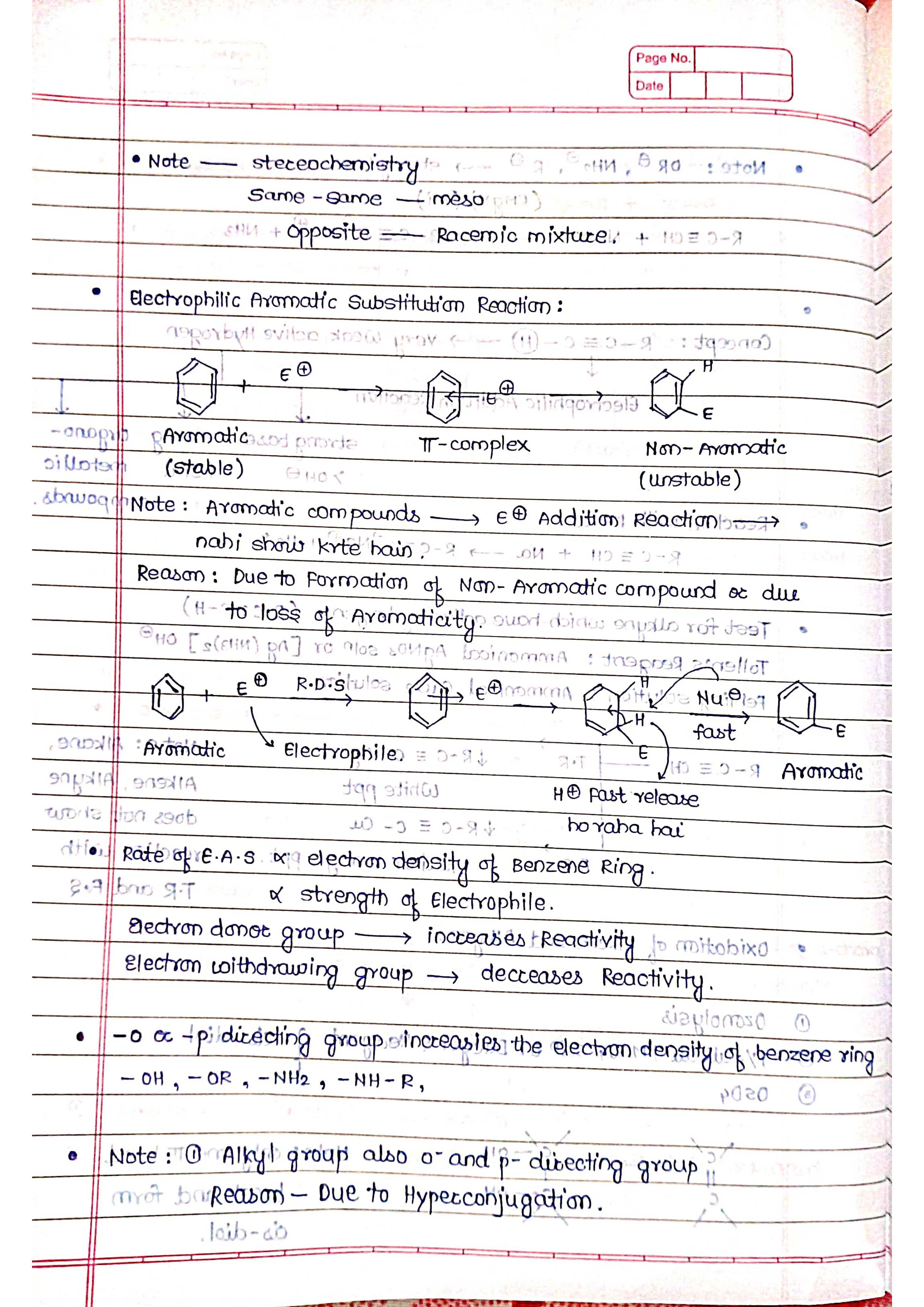 Hydrocarbon - Chemistry Short Notes 📚