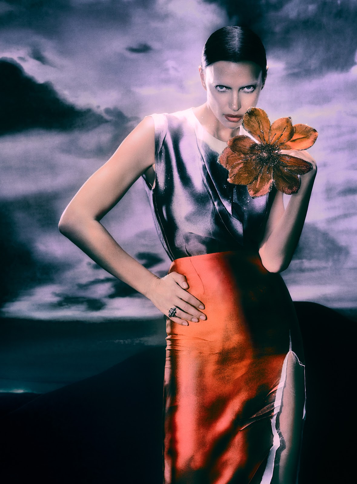 Irina Shayk in Vogue España & Vogue UK February 2023 by Elizaveta Porodina