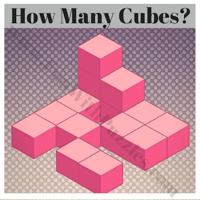 Picture Puzzle: How Many Cubes in this Image?