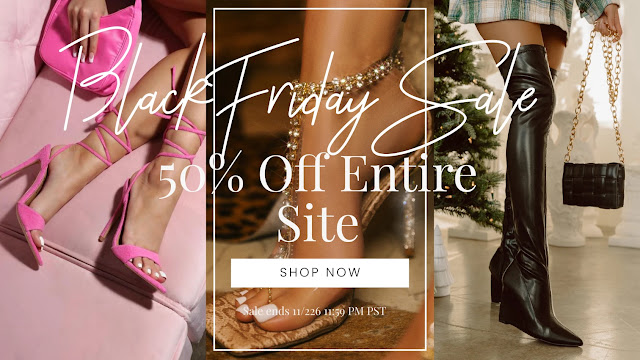 Shoeography: BLACK FRIDAY DEALS: Enjoy 50% OFF ALL Shoes at Coco Blue Shoes