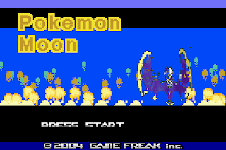 Pokemon Moon GBA Cover,Title
