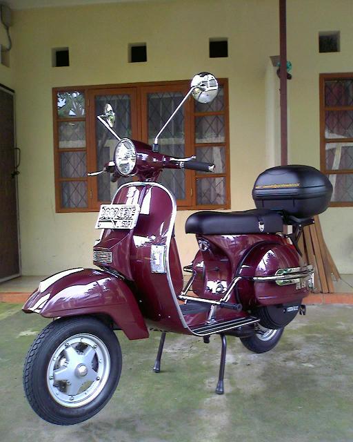 Modifikasi Vespa  New PX  150 sRj Modification Bikerz