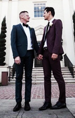 News presenter Marc Malkin marries his partner, Fabian Fuentes