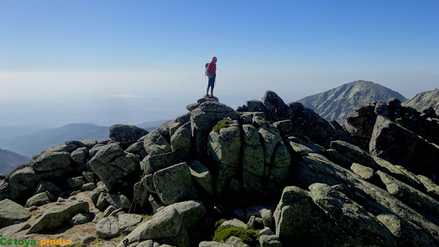 Ruta circular al Gran Galayo, Punta D. Servando y La Mira, desde el Nogal del Barranco en la Sierra de Gredos (Ávila).