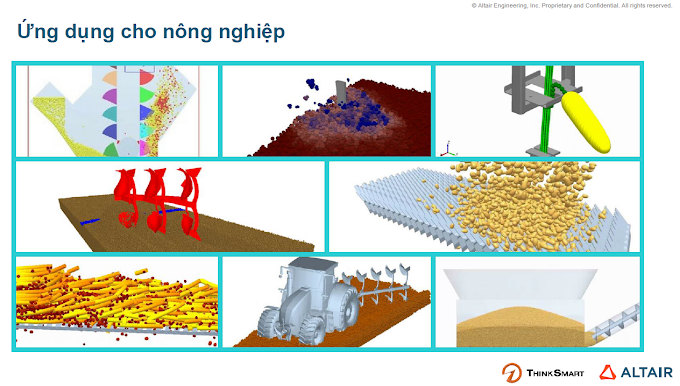 EDEM - giải pháp mô phỏng phân tích tối ưu thiết kế máy móc thiết bị nông nghiệp