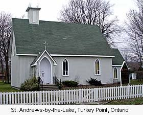 St Andrew's-by-the-Lake, Turkey Point, Ontario