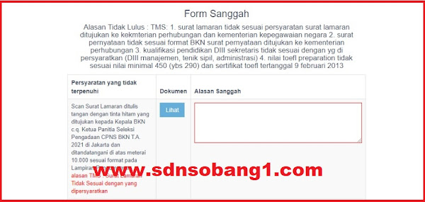 CARA MENGAJUKAN SANGGAH DAN CARA CETAK KARTU PESERTA SELEKSI CPNS DAN PPPK TAHUN 2021