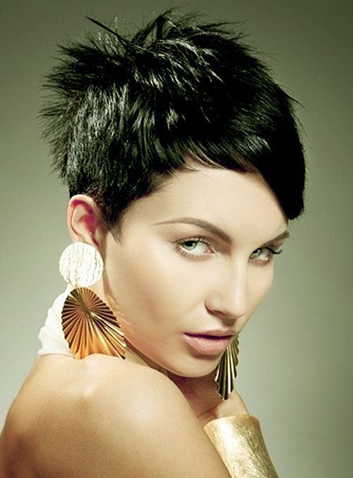 Short Hairstyles For Thick Hair 2012