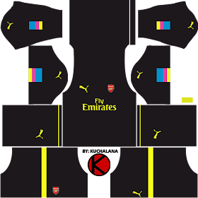 Arsenal Kits 2016/2017 - Dream League Soccer 2017