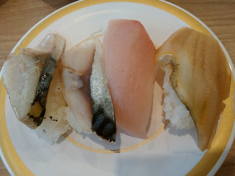 にぎり寿司1-1 かっぱ寿司鶴見諸口店