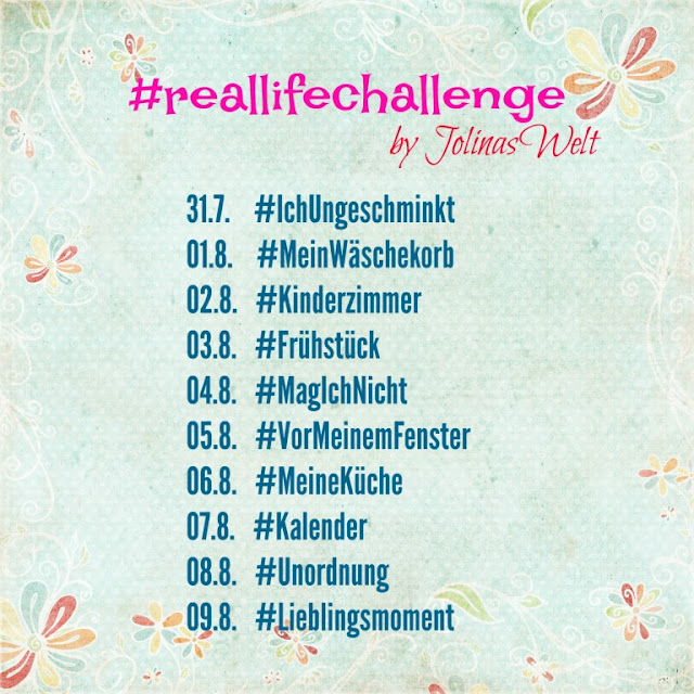 Reallifechallenge bei Instagram JolinasWelt