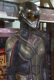 Evangeline Lilly Wasp movie costume detail