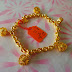 SOLD Rantai Tangan Berkait Berbuah 11.19g u136 18.5cm 0.5cm