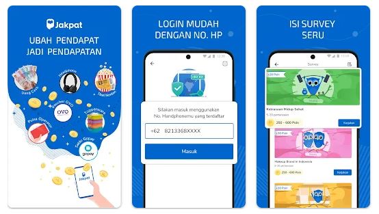 JAKPAT - Aplikasi Penghasil Pulsa