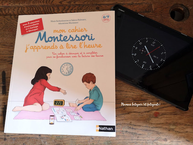 apprendre à lire l'heure montessori