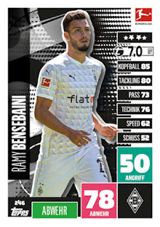 Topps Match Attax Bundesliga 2020-2021 Borussia Mönchengladbach Set