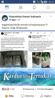 Kisah Kardus Yang Tertukar ..Bagaimana Kisah Selanjutnya ?