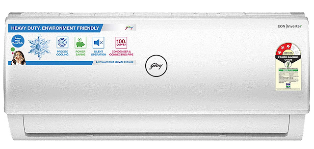 Godrej 1 Ton 3 Star Inverter Split AC