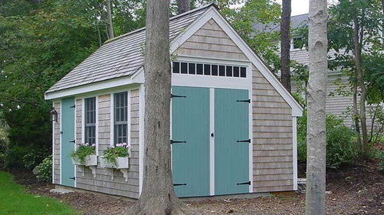 BlueBird Hill: stylish backyard sheds