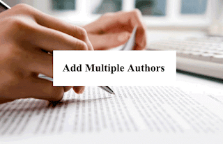  Inviting authors to write a invitee post on your weblog is actually a expert persuasion How To Add Multiple Authors On Blogger