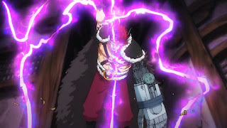 ワンピースアニメ 986話 ワノ国編 ユースタスキッド 磁気弦 パンクギブソン ONE PIECE Episode 986 EUSTASS KID