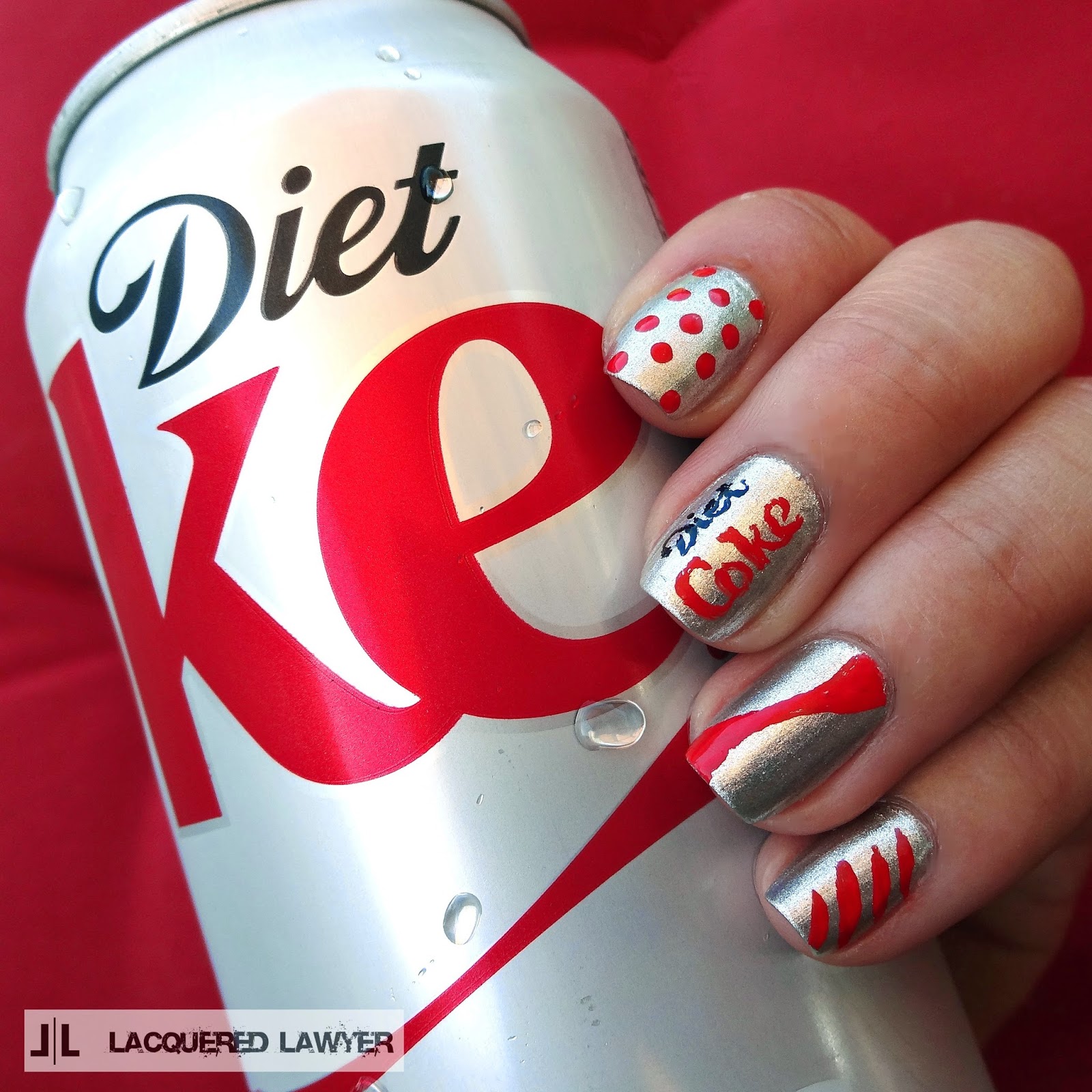 Diet Coke Nails