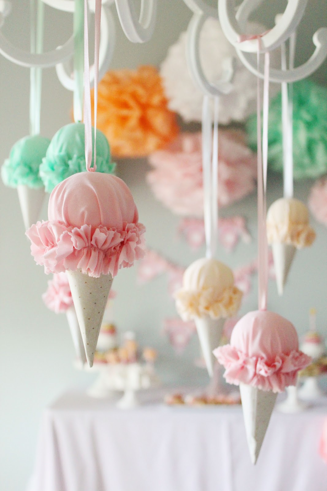 Ice Cream Cone Party Decorations