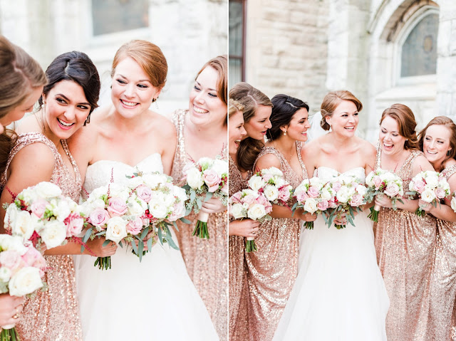 A classic formal winter wedding at the Hotel Monaco and The Belvedere in Baltimore, Maryland Photographed by Heather Ryan Photography