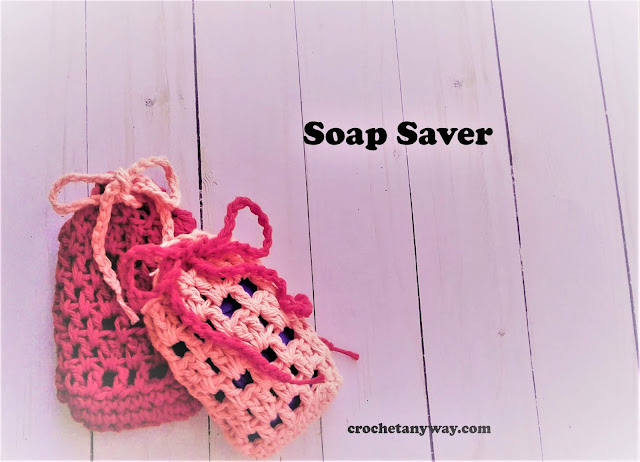 crocheted Soap saver