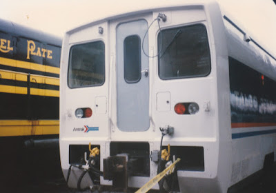 Amtrak Talgo Pendular 200 at Union Station in Portland, Oregon, on May 11, 1996