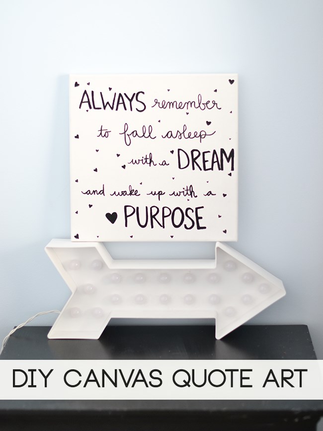 Quotes  On Canvas  Wall  Decor  QuotesGram