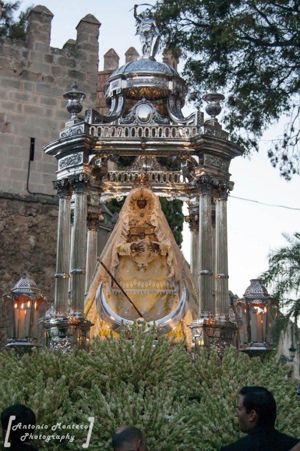 Horario e Itinerario Procesión de Nuestra Patrona la Virgen de los Milagro, Patrona de El Puerto de Santa María