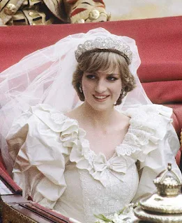 Princess Diana spencer wedding tiara