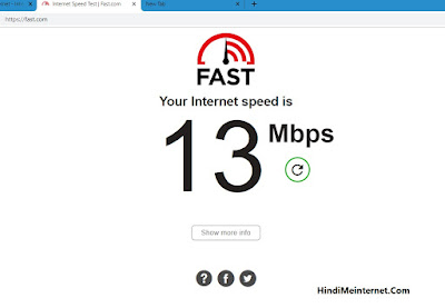 internet speed check