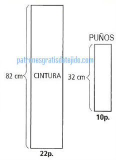 molde-cintura-puños-blusa-ganchillo