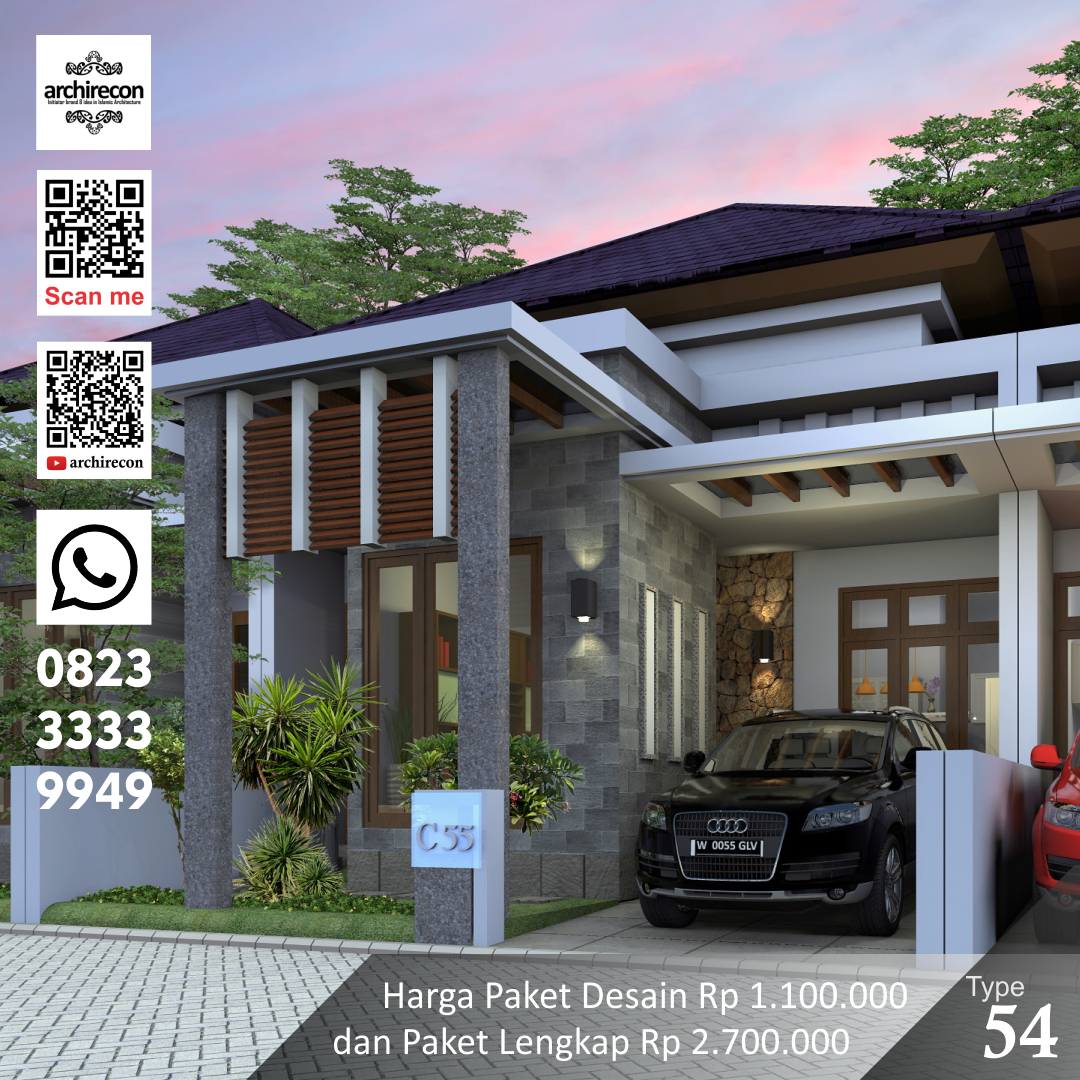 Desain Rumah Elite Minimalis 2020 Rumah Minimalis Modern