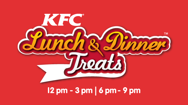 Harga Menu Lunch / Dinner Treats KFC - Senarai Harga 