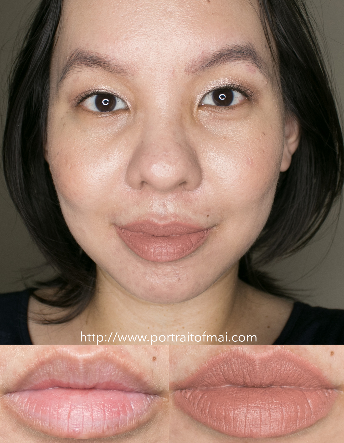 Lisa Eldridge Velvet Fawn True Velvet Lipstick Swatch